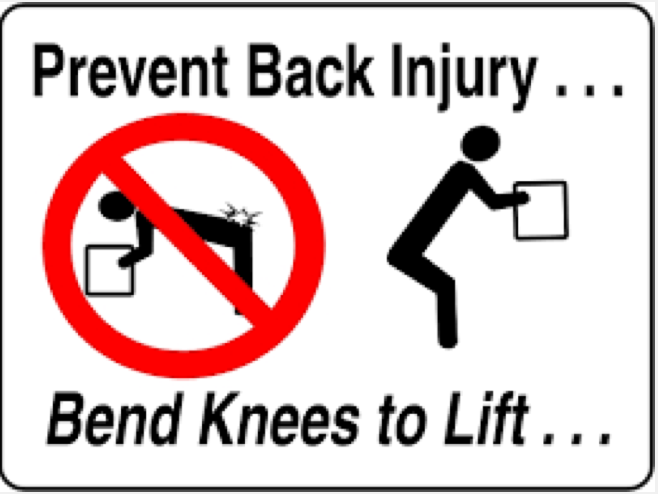 Prevent back injury image